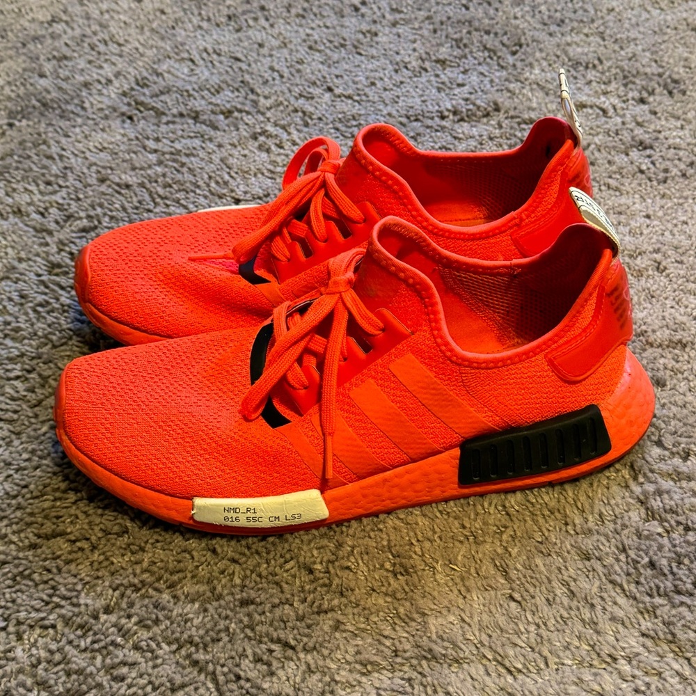 Adidas NMD bright orange men’s 11.